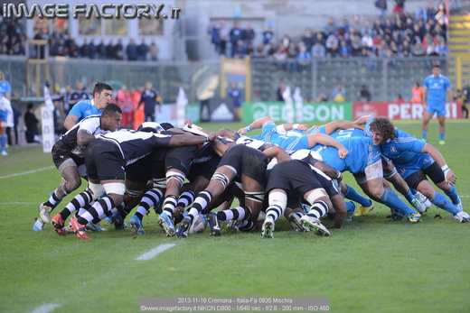 2013-11-16 Cremona - Italia-Fiji 0835 Mischia